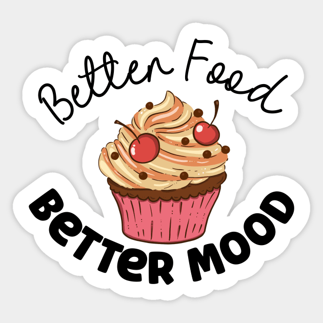 Better Food Better Mood Sticker by nextneveldesign